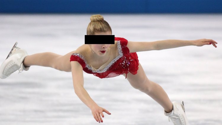 Ирина Слуцкая фигурное катание падения