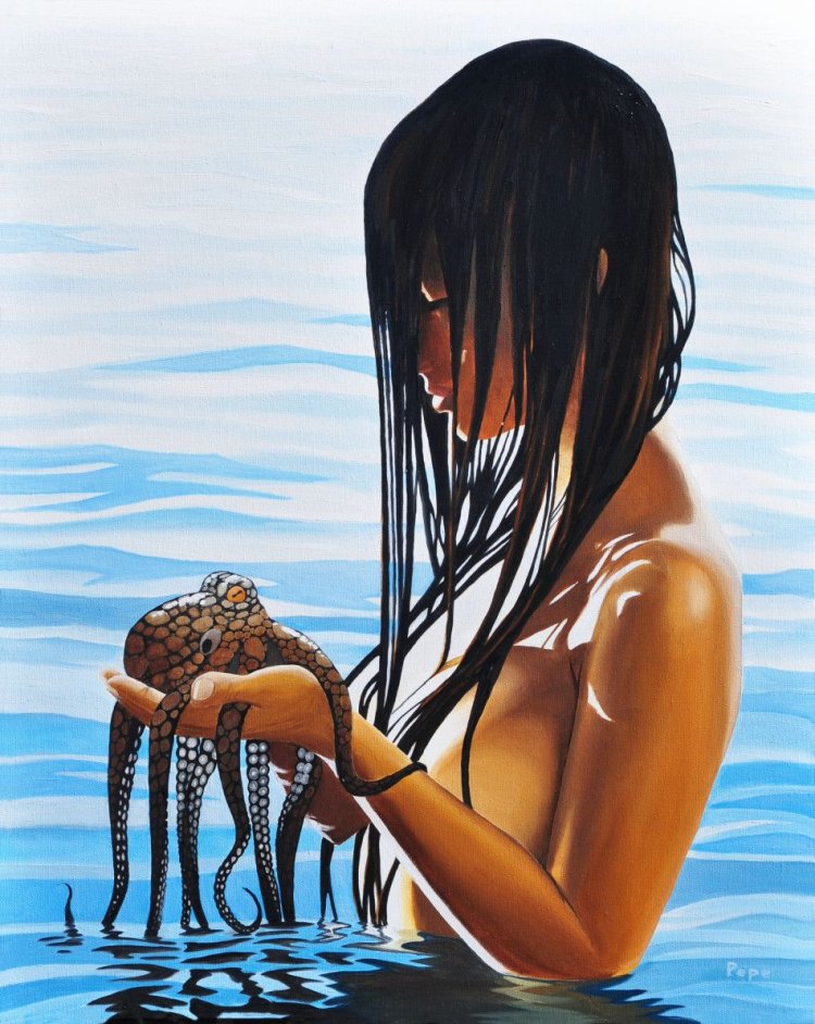 Осьминог прикол