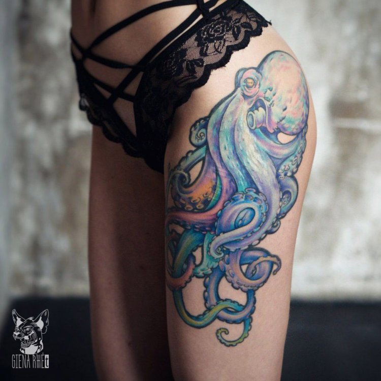 Осьминог блэкворк