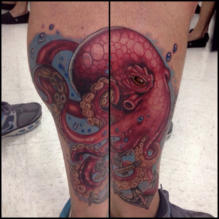 Шутка про осьминога