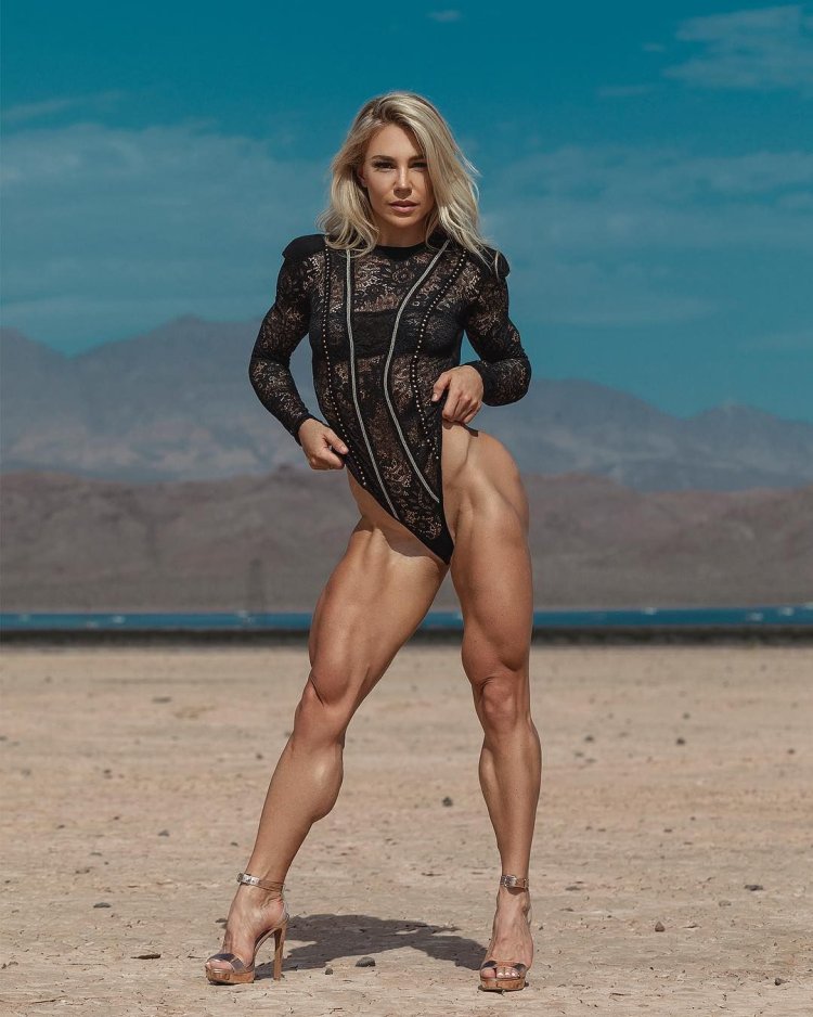 Культуристка Kim Ji Hyeon