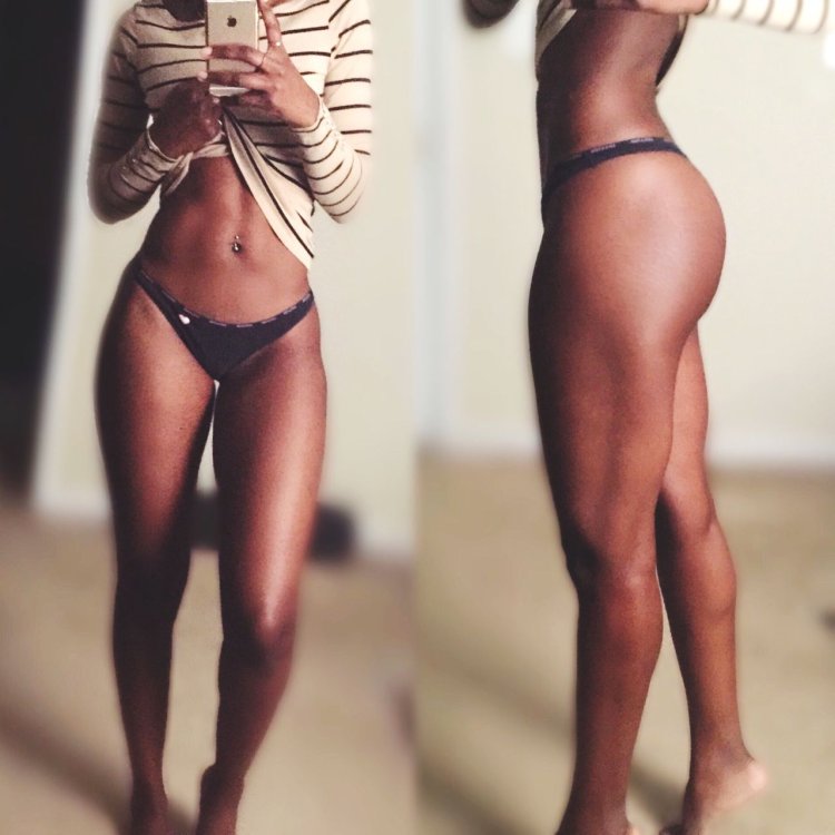 Мускулистые женщины в костюмах