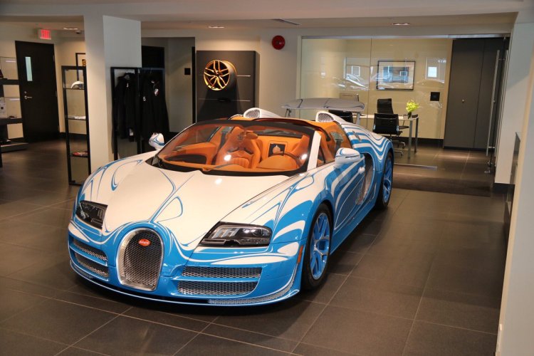 Bugatti Veyron Grand Sport Vitesse l'or Blanc