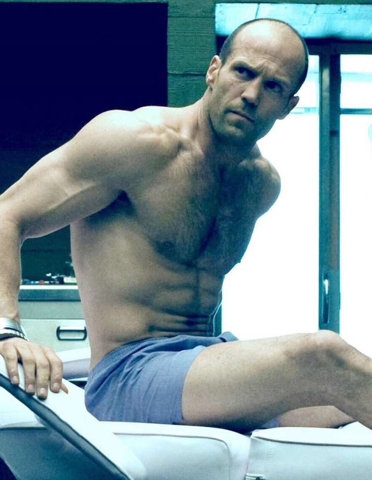 Джейсон Стэтхэм и Роузи папарацци