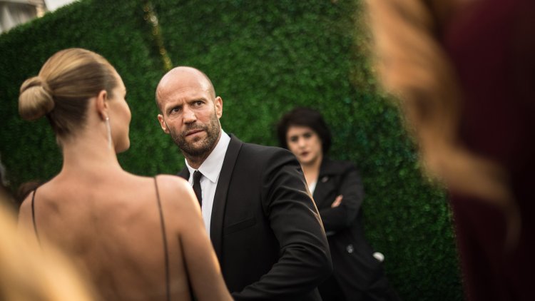 Шу Ци и Джейсон Стэтхэм поцелуй