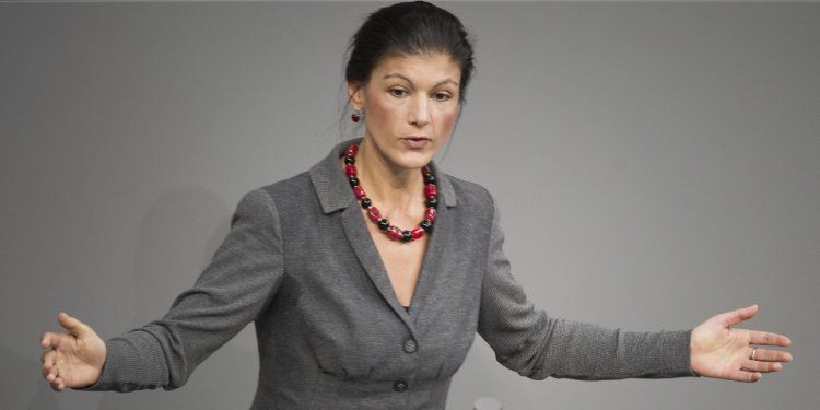 Депутат Бундестага Сара Вагенкнехт