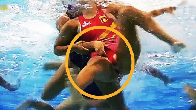 Женское водное поло казусы