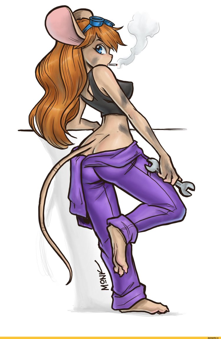 Гайка из чип и Дейл 18 арт