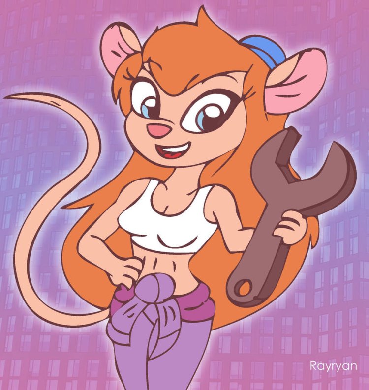 Гаечка чип и Дейл арт