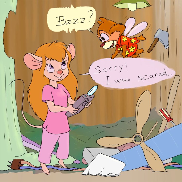 Гаечка чип и дейл