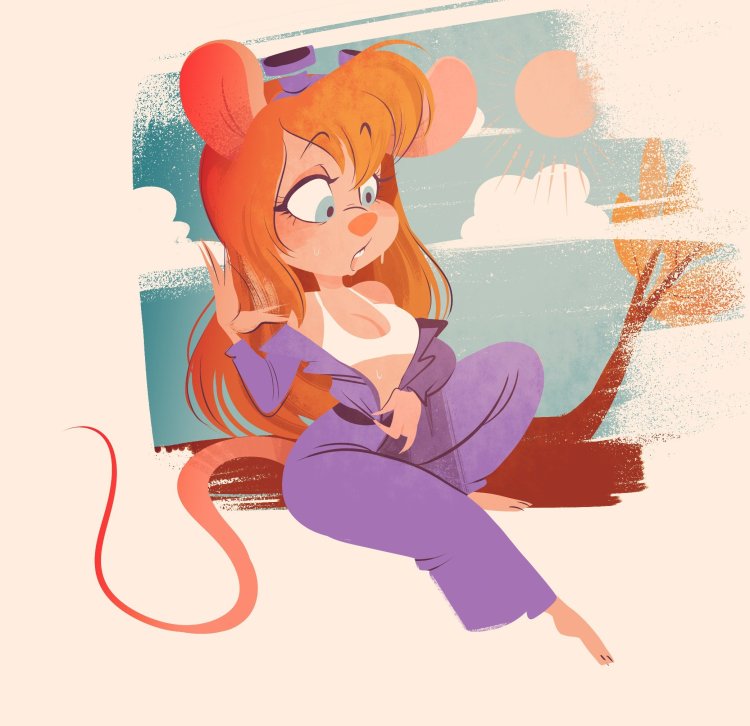 Гаечка чип и Дейл арт