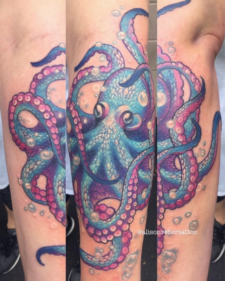 Осьминог реализм