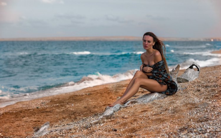 Следуй за мной пляж море