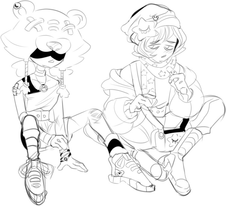 Амбер и Колетт