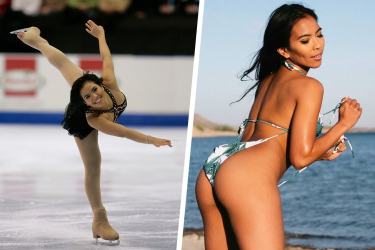 Алина Загитова в купальнике горячие