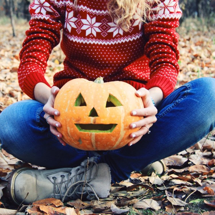 Фотосессия с тыквами