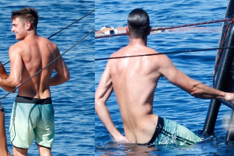 Зак Эфрон застукали