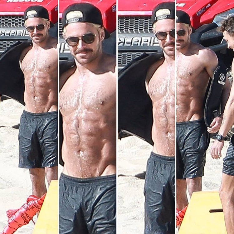 Зак Эфрон с пчелкой