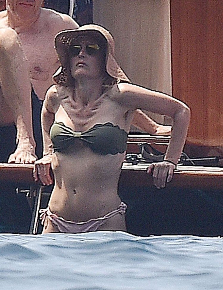 Джилиан Андерсон в Портофино