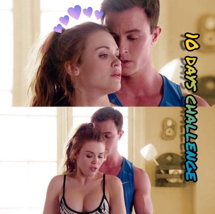 Голая Эрика из сериала Волчонок