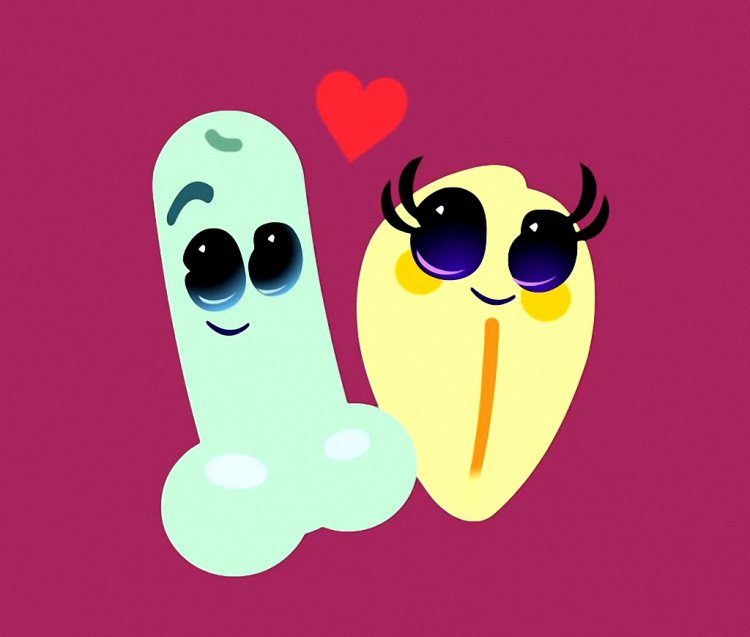 Нарисованный член