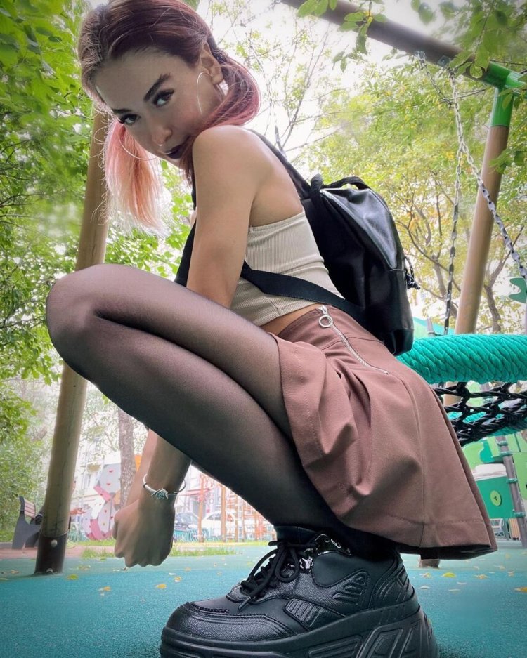 Анжелика Андерсон в Нижнем белье