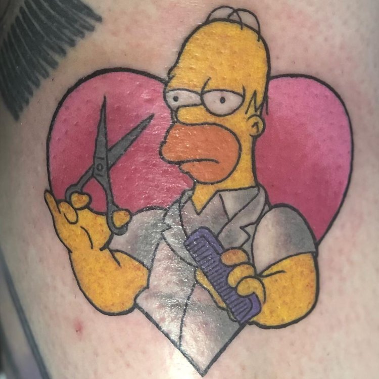 Серия симпсоны про тату
