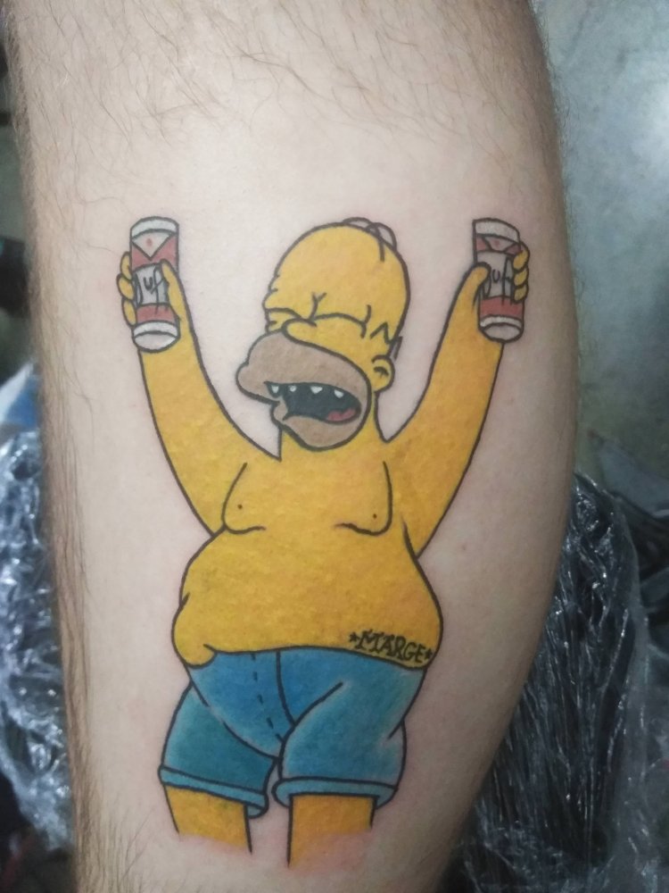 Тату симпсон традишнл