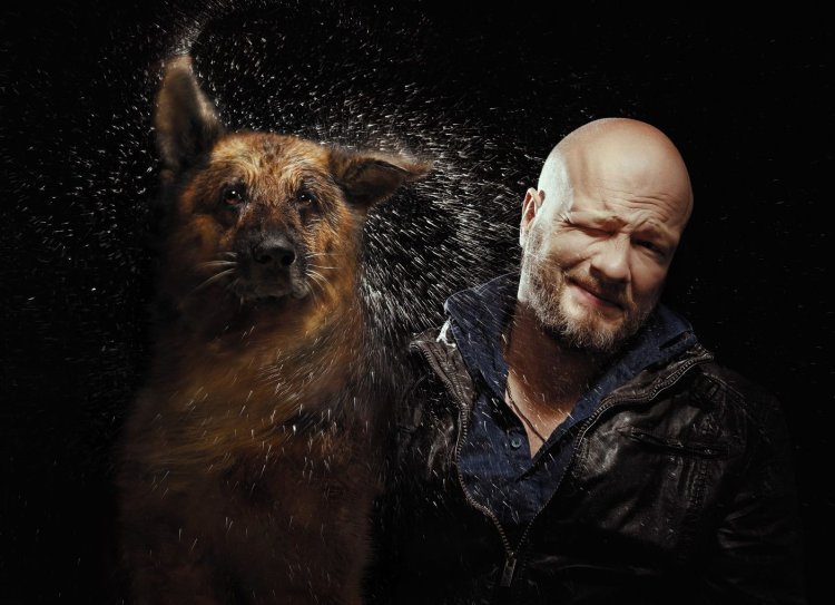 Никита Панфилов и Ольга Олексий пес