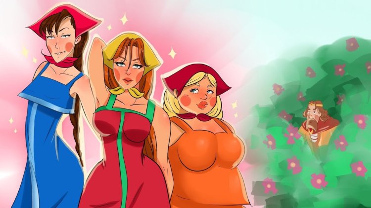 Голые жены трех богатырей