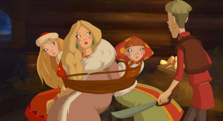 Три богатыря и принцесса Египта Аленушка