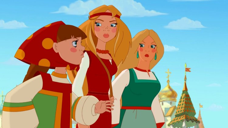 Мультфильм 3 богатыря и Шамаханская царица