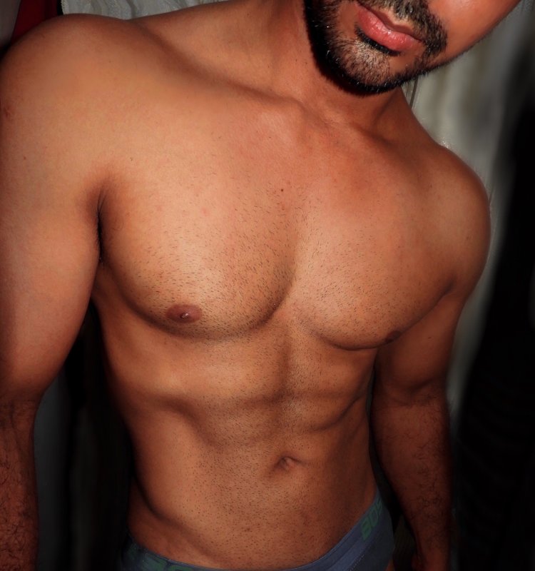 Мужчина домашнее селфи