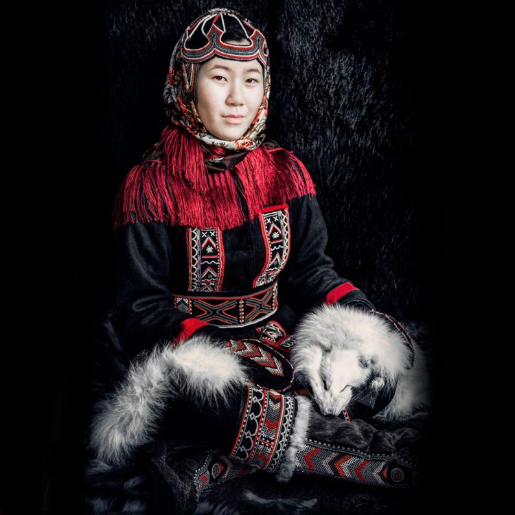 Семья эскимоса Аляляуна. Поселение Имтук.