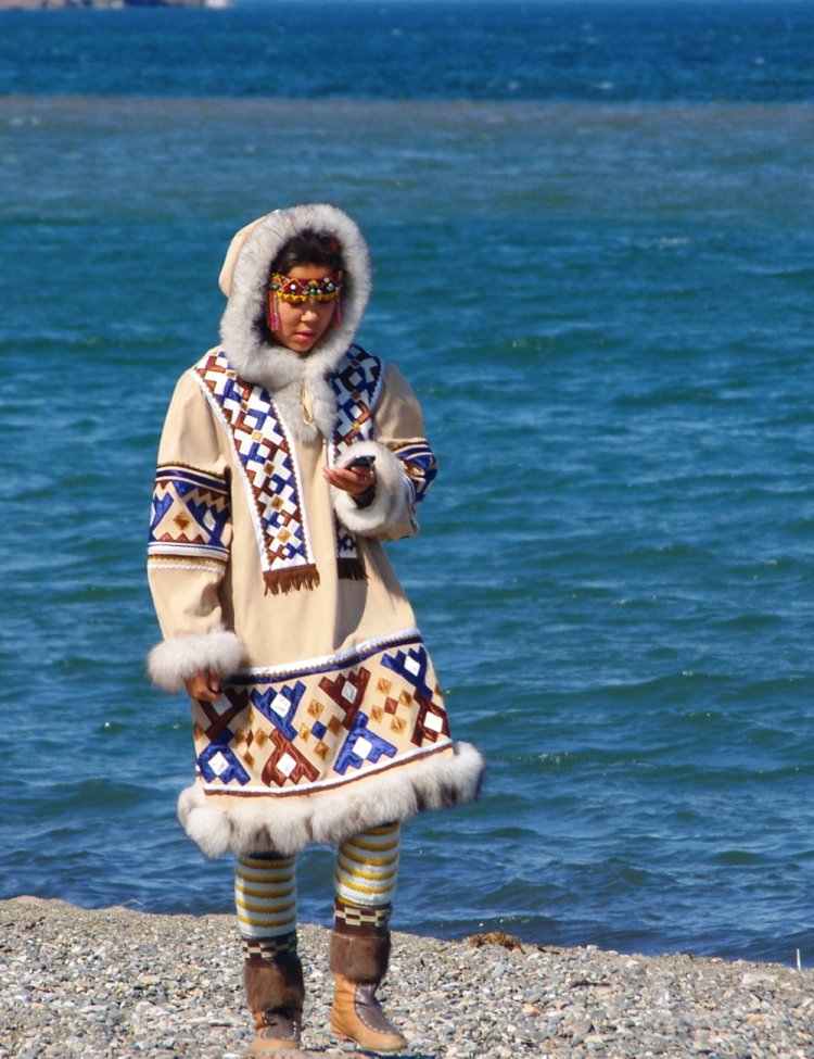 Эвенский национальный наряд чукотки