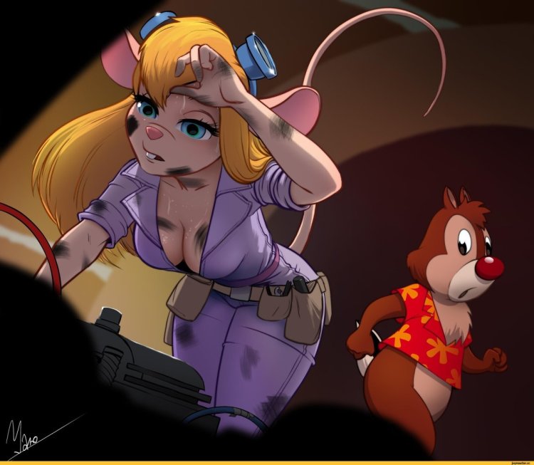 Гайка из чип и Дейл 18 арт