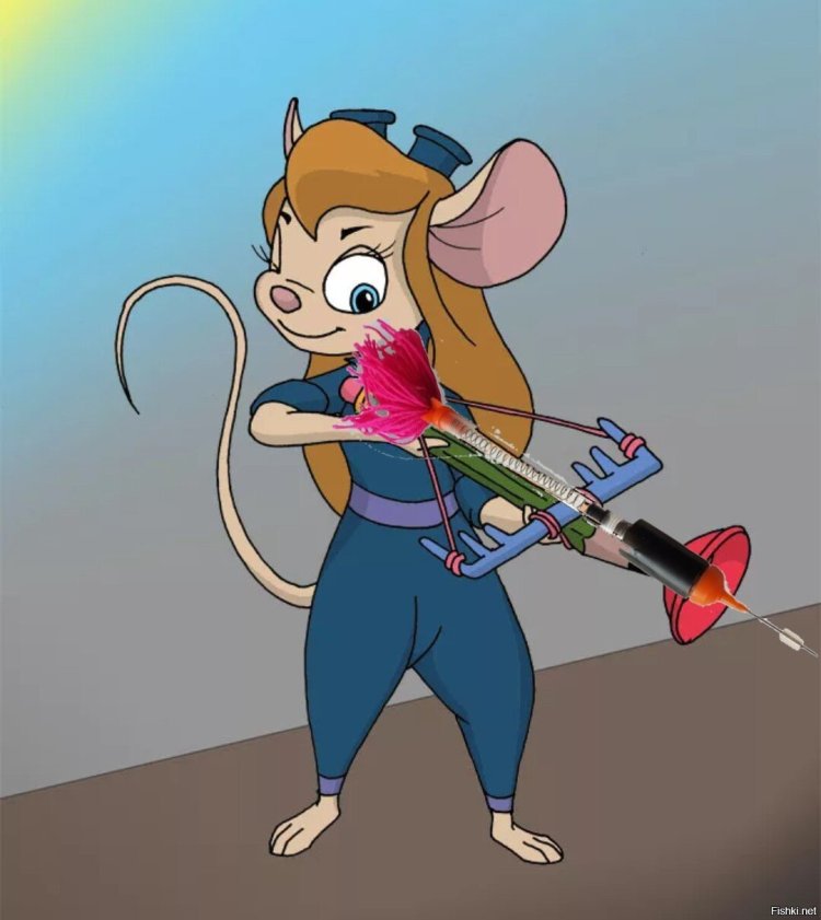 Чип и Дейл гайка арт 18