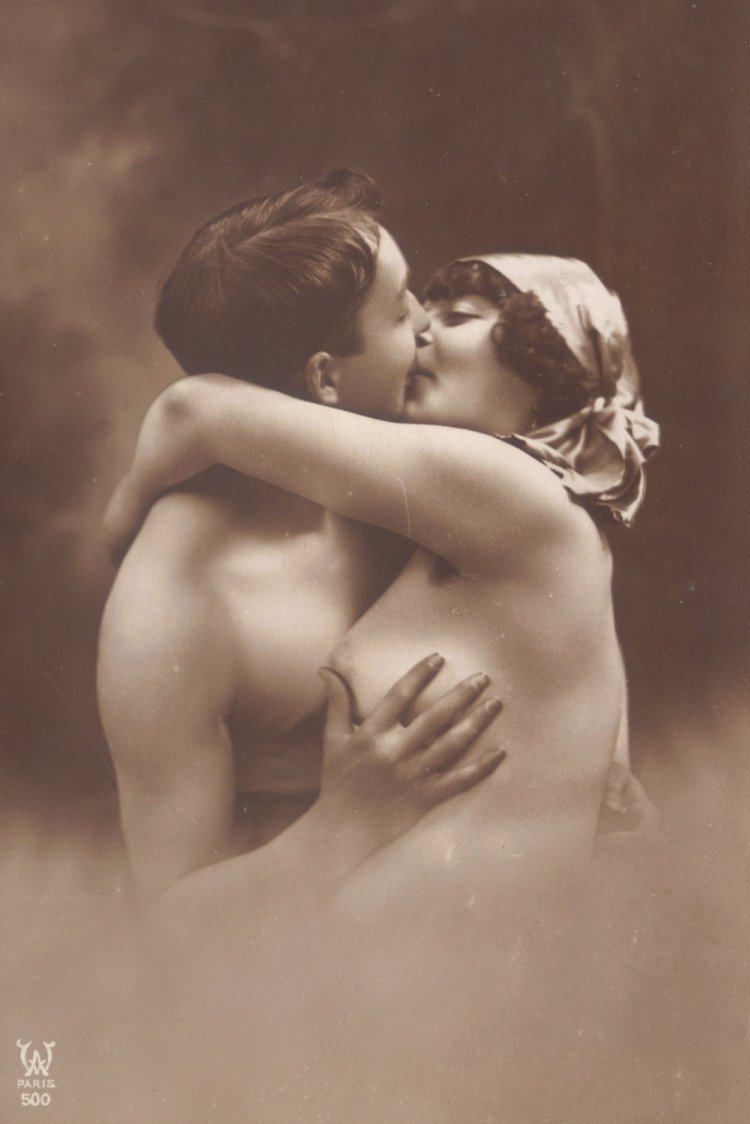 Голые француженки Винтаж