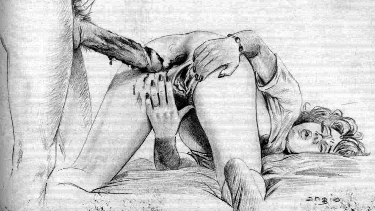 Порнографические рисунки карандашом