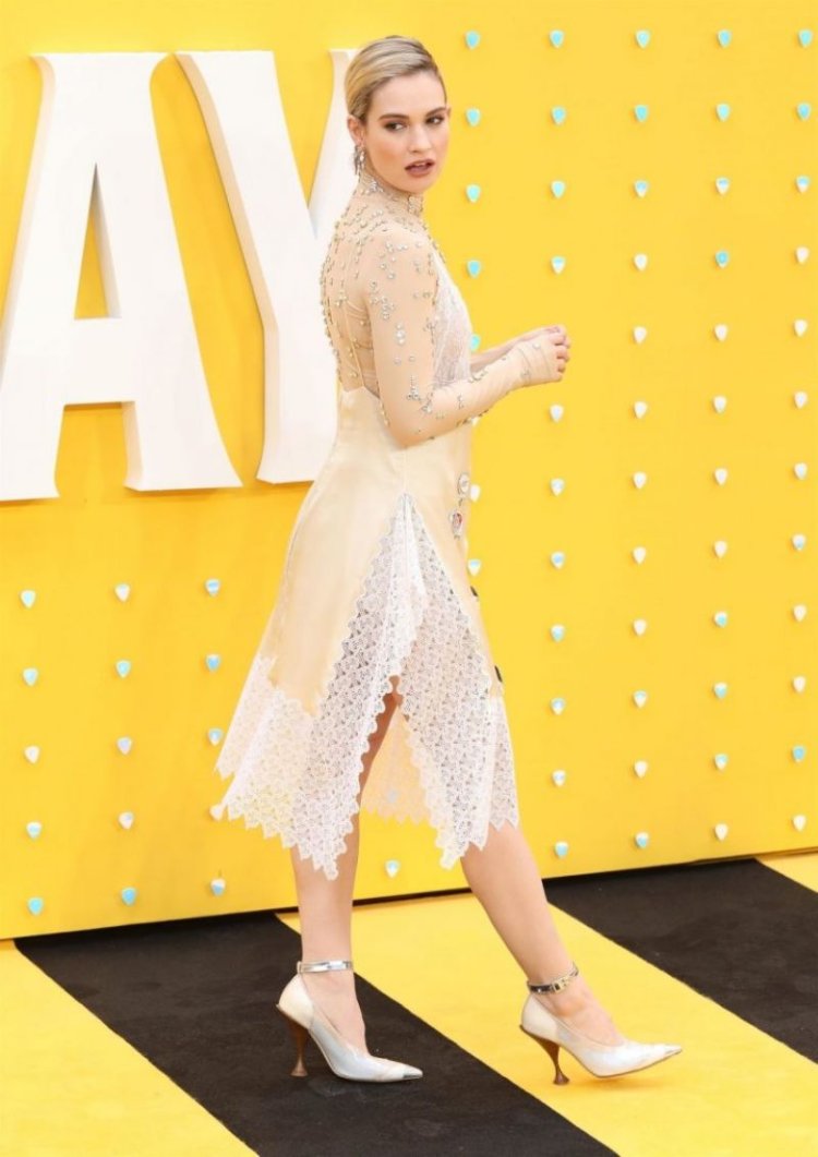 Lily James Памела Андерсон