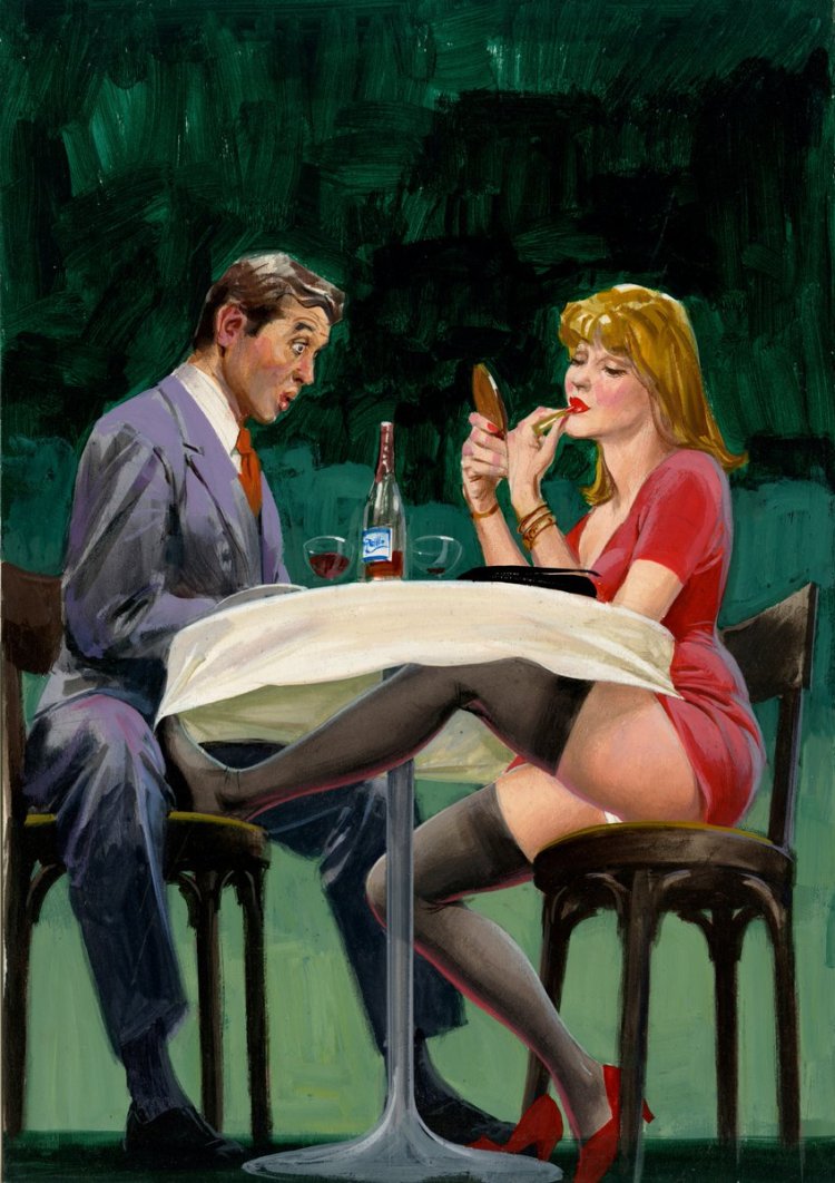 Картины флирт