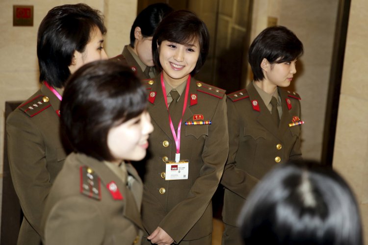 Северокорейская группа moranbong band