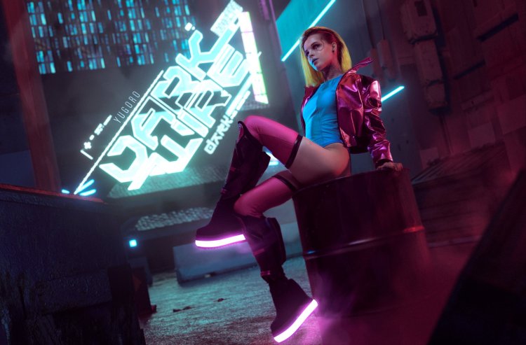 Цири киберпанк 2077 4к