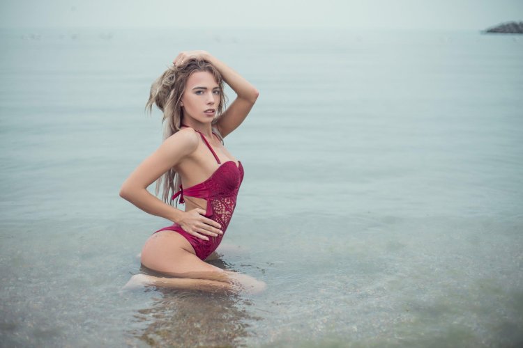 Caroline Wozniacki в купальнике