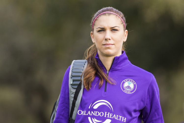 Алекс Морган слив