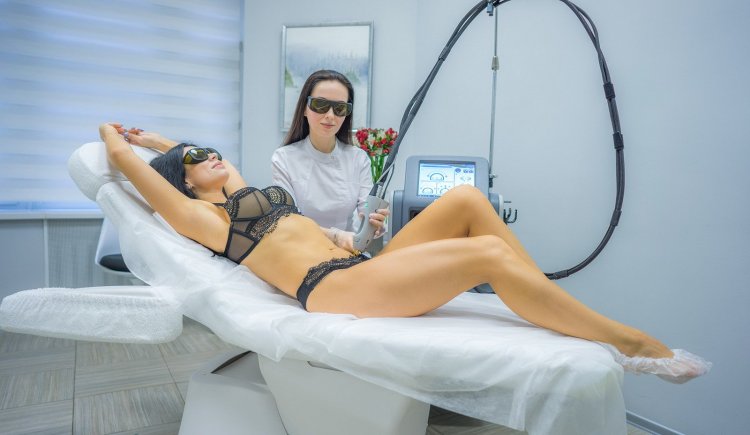 Электроэпиляция тотальное бикини