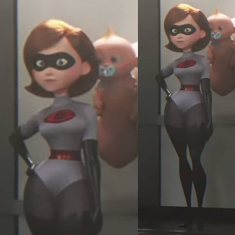 Суперсемейка Хелен Парр Rule 34