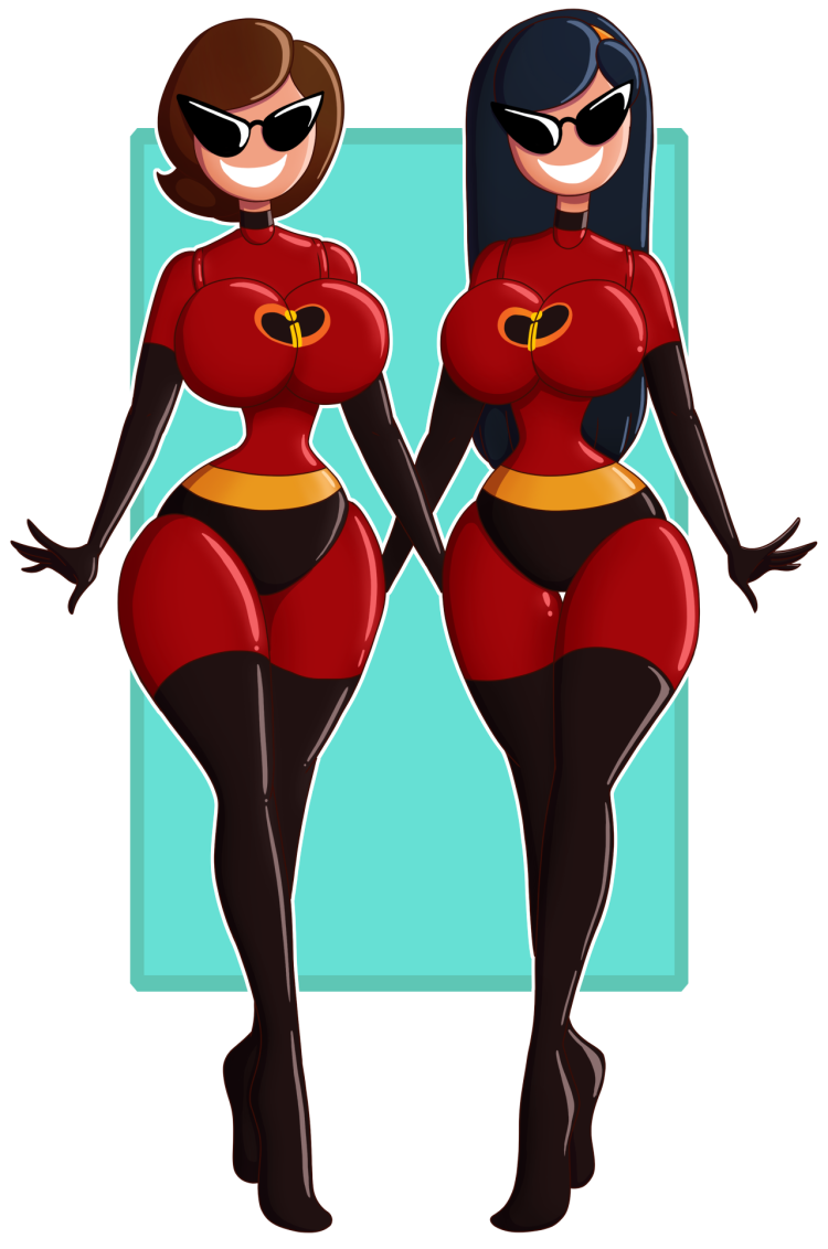 Секси косплей Хелен Парр