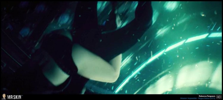 Ребекка Фергюсон ножки миссия невыполнима 5