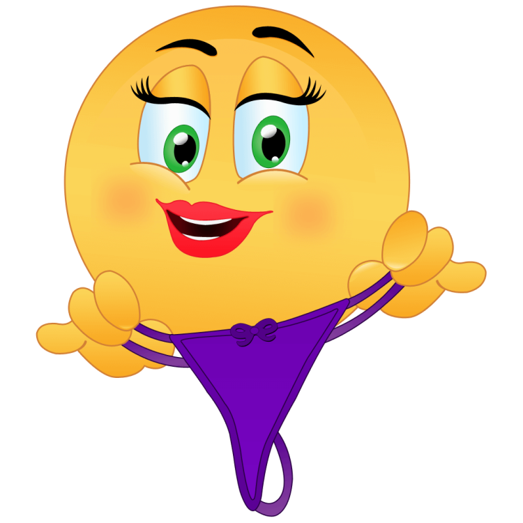 Возбужденный смайлик